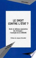 Le droit contre l'état?