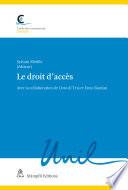 Le droit d'accès
