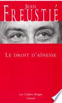 Le droit d'aînesse