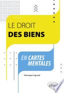 Le droit des biens en cartes mentales
