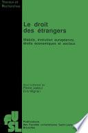 Le droit des étrangers