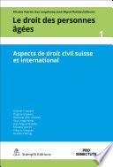 Le droit des personnes âgées