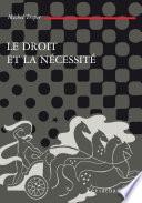 Le droit et la nécessité