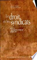 Le droit et les syndicats