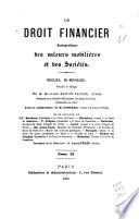 Le Droit financier