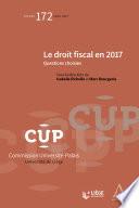 Le droit fiscal en 2017