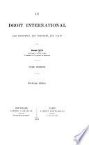 Le droit international