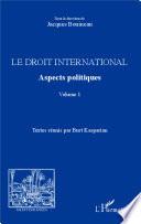Le droit international