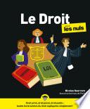 Le Droit pour les Nuls, grand format, 2ed éd.