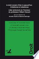 Le droit romain d’hier à aujourd’hui. Collationes et oblationes