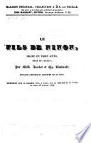Le fils de Ninon, drame en trois actes