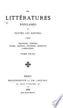 Le folk lore de l'He-Maurice (texte eréole et traduction française)
