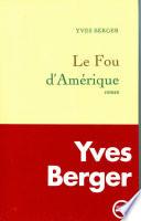 Livre Le fou d'Amérique