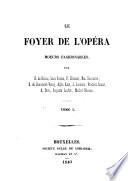 Le Foyer de l'opéra, moeurs fashionables