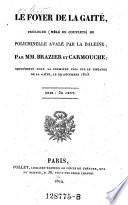 Le foyer de la Gaite, prologue de Polichinelle avale par la baleine