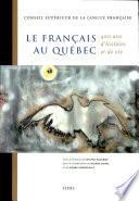 Le français au Québec