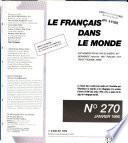 Le Français dans le monde