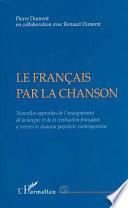 Le français par la chanson