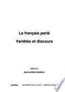 Le français parlé