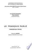 Le français parlé