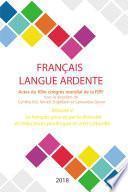 Le français pour et par la diversité et l'éducation plurilingue et interculturelle