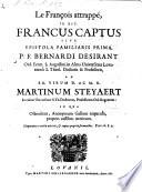 Le françois attrappé id est Francus captus
