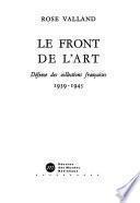 Le front de l'art