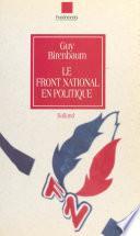 Le Front national en politique