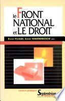 Le Front National et le droit