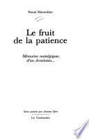 Le fruit de la patience