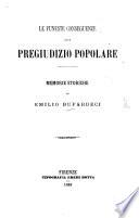 Le funeste conseguenze di un pregiudizio popolare