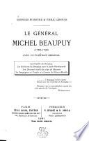 Le general Michel Beaupuy (1755-1796) avec un portrait original ...