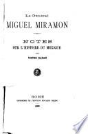 Le général Miguel Miramon