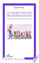 Le genre à l'école des enseignantes