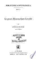 Le genre Hymenochaete Léveillé