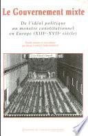 Le gouvernement mixte
