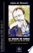 Le grain de sable
