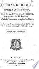 Le grand deuil
