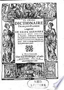 Le grand dictionaire François-Flamen
