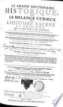 LE GRAND DICTIONAIRE HISTORIQUE