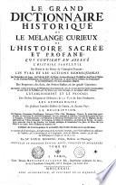 LE GRAND DICTIONAIRE HISTORIQUE