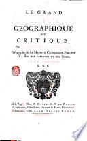 Le grand dictionnaire geographique et critique. Par m. Bruzen La Martiniere geographe de sa majeste catholique Philippe 5. Roi des Espagnes et des Indes. Tome premier. A. [-Tome neuvieme V.U.W.X.Y. & Z.]