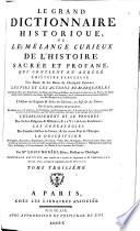 Le grand dictionnaire historique: C-Com