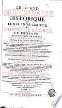 Le grand dictionnaire historique