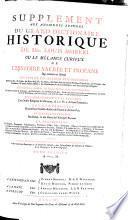 Le grand dictionnaire historique ou le melange curieux de l'histoire sacre et profane (etc.) Nouv. ed. rev. corr. et augm