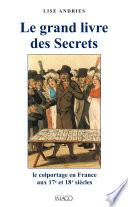 Le grand livre des secrets