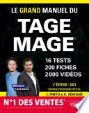 Le Grand Manuel du TAGE MAGE – N°1 DES VENTES – 16 tests blancs + 200 fiches de cours + 2000 vidéos – Édition 2021