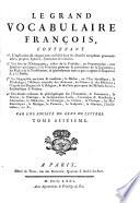 Le grand vocabulaire françois