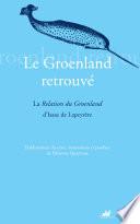 Le Groenland retrouvé