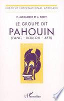 Le groupe dit Pahouin